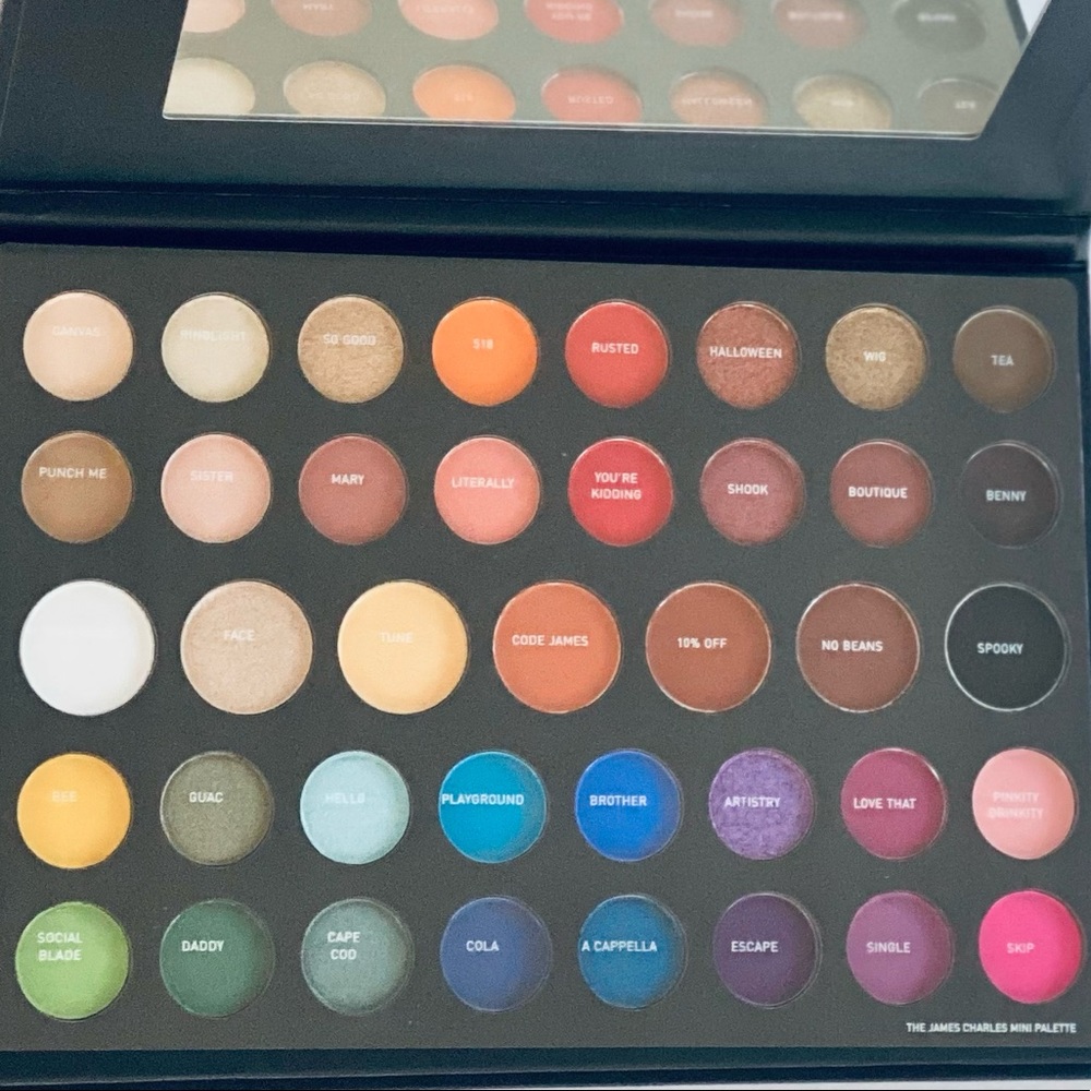 NWT Morphe X James Charles Mini Eyeshadow Palette - Picture 7 of 9